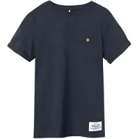 Name it Kurzarmshirt "NKMVINCENT SS TOP F NOOS" Baumwolle, Brusttasche