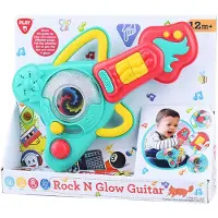 Playgo INFANT &TODDLER musical toy Rock N Glow Guitar, 1346