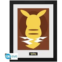 Abystyle POKEMON - Framed print "Pikachu Silhouette 25" (30x40)