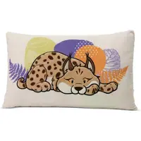 Nici Luchs Lyka Kissen 43x25 Cm