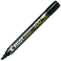 Pilot Permanent Marker 400 Textmarker 1 Stück Schwarz Stumpfe Spitze
