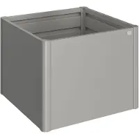 Biohort 68005, 725 l, Rechteck, Grau, Aluminium, Galvanisiertes Stahl, Gemüsebeet