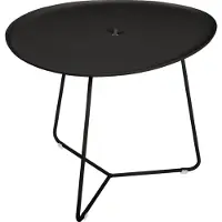 Fermob COCOTTE niedriger Tisch mit abnehmbarer Platte aus Aluminium 55x44,5 cm