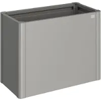Biohort 68012, 340 l, Rechteck, Grau, Aluminium, Galvanisiertes Stahl, Gemüsebeet