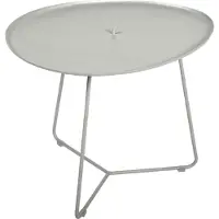 Fermob COCOTTE niedriger Tisch mit abnehmbarer Platte aus Aluminium 55x44,5 cm
