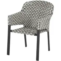 Hartman Kelly Dining Sessel Aluminium/Geflecht