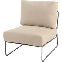 4Seasons Prego Taste Mittel Modul Anthrazit/Taupe inkl. 2 Kissen
