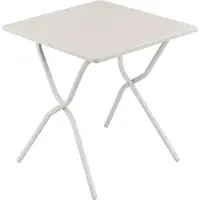 Lafuma Gartentisch 70 x 70 cm Balkon Campingtisch klein Tisch BALCONY Sand