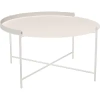 Houe EDGE Beistelltisch Monocolor Stahlgestell