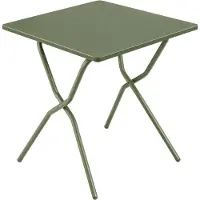 Lafuma Gartentisch 70 x 70 cm Balkon Campingtisch klein Tisch BALCONY Moss Grün