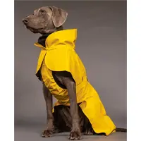 PAIKKA Visibility Raincoat Lite Yellow - Größe 40