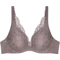 Triumph Vorgeformter BH Body Make-Up Illusion Lace | Grösse: 85C | Farbe: Grau