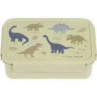 A Little Lovely Company - Bento Lunch box - Dinosaurs - 22 x 7.5 x 14.5 cm