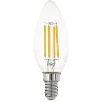 Eglo LED-Lampe E14 C35 2.2W 470LM 3000K KLAR E14