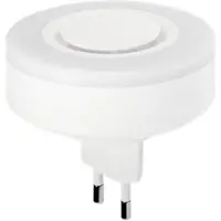 Housegard Luma trdls sirene, 230V inkl. batteribackup, hvid
