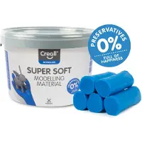 Creall Supersoft klei Blauw, 1750gr.
