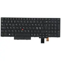 Lenovo 01HX298, Tastatur, Nordisch, Tastatur mit Hintergrundbeleuchtung, , Thinkpad T580/P52s