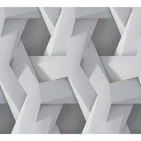 A.S. Création Vliestapete "PintWalls 3D Optik" gemustert matt neutral glatt mit Tiefenwirkung Tapeten Wohnzimmer Schlafzimmer Küche modern Design