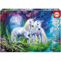 Educa 500 Unicorns in the Forest