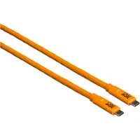 Tether Tools CUC15-ORG, 4,6 m, USB C, USB C, USB 3.2 Gen 1 (3.1 Gen 1), 5 Gbit/s, Orange