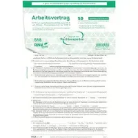 Rnk Verlag Vordruck "Arbeitsvertrag Teilzeit-Besch„ftigte"