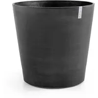 Ecopot's Blumentopf "AMSTERDAM WHEELS Dark Grey", BxTxH: 60x60x56 cm