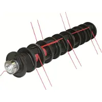Al-Ko Luftervalse kpl. Motor:F. 38 VLB/38 P