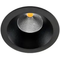 SG ARMATUREN A/S Downlight Junistar Soft LED 9W 3000K, sort