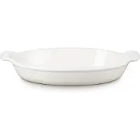 Le Creuset Tradition Auflaufform oval 28 cm meringue