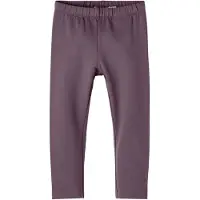 Name it Nennen Sie es-NKFDAVINA SOLID SWE LEGGING BRU N NOOS-Arctic Dusk