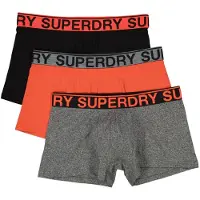 Superdry für Herren. M3110450A Set mit 3 mehrfarbigen Boxershorts (XXL), Heimtextilien, Baumwolle