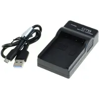 AccuCell OTB Akkuladestation DC-K kompatibel zu Panasonic BCF10E / BCG10E / BCJ13E
