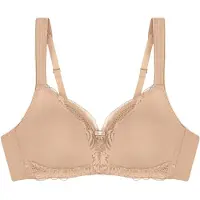 Triumph "Modern Lace+Cotton" Spitzeneinsätze, starker Halt ohne Bügel, atmungsaktiv, leicht