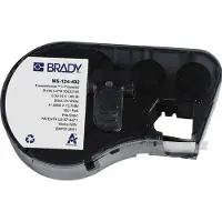Brady M5-124-492, FreezerBondz II(TM), Polyester, Schwarz auf weiss, 12.70 x 41.91 mm, permanent (1