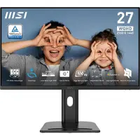 MSI Pro MP273QP E2, 68,6 cm (27"), 2560 x 1440 Pixel, Wide Quad HD, LED, 1 ms, Schwarz