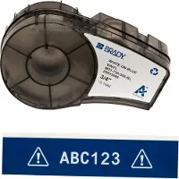 Brady 142794 Blau Selbstklebendes Druckeretikett