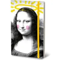 Stifflex Notizbuch Angel Lisa 21 x 13 cm Elfenbein Papier/Karton