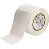 Brady THT-55-483-1, Polyester, Weiss, 101.60 x 50.80 mm, extrem stark haftend (1000 E.)