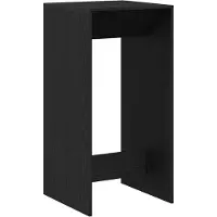 vidaXL Bartisch 51 x 50 x 103,5 cm Holzwerkstoff Schwarz Eichen-Optik