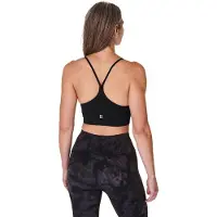 Sweaty Betty Sport BH Spirit Restored Seamless Yoga Damen Black-S