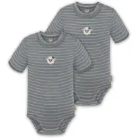 Normani 2er Set Baby Merino Kurzarmbody „Tihoi" - 9309