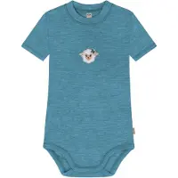 Normani Baby Merino Kurzarmbody „Tihoi" - 9325