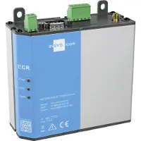 Insys Microelectronics icom ECR-EW300, WLAN/LAN-Router, Grau, DIN-Schienen-/Wandmontage, Leistung, Signalstärke, WAN, IP40, SMA, BGP, IP, OSPF, RIP, RIP-2, RIPng