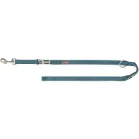 Trixie Premium Verlängerungsleine, petrol - Größe M - L: 200 cm lang, 20 mm breit
