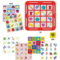 Quercetti Memoryspiel Biene Lernspielzeug für Kinder