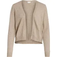 Vila Cardigan "VIRIL SHORT L/S KNIT CARDIGAN-NOOS" Materialmix, regular fit