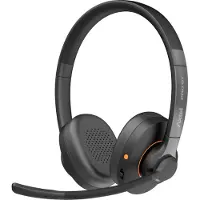 Axtel Pro BT duo, Kabellos, Büro/Callcenter, Kopfhörer, Schwarz, Orange