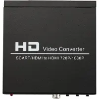 North SCART+HDMI to HDMI HD Converter and Switch Black 584002