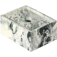 Ferm Living Aufbewahrungsbox Mist Emerald Off-White 7,5 x 10 cm