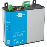 Insys Microelectronics icom SCR-E300, LAN-Router, Grau, DIN-Schienen-/Wandmontage, Leistung, Signalstärke, WAN, IP40, SMA, BGP, OSPF, RIP, RIP-2, RIPng
